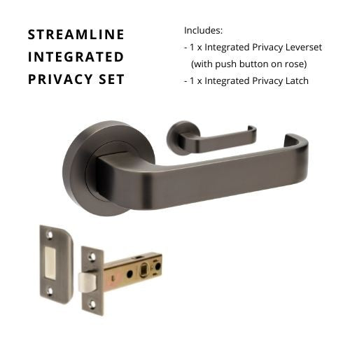 The Streamline Handle By Zanda - Graphite Nickel