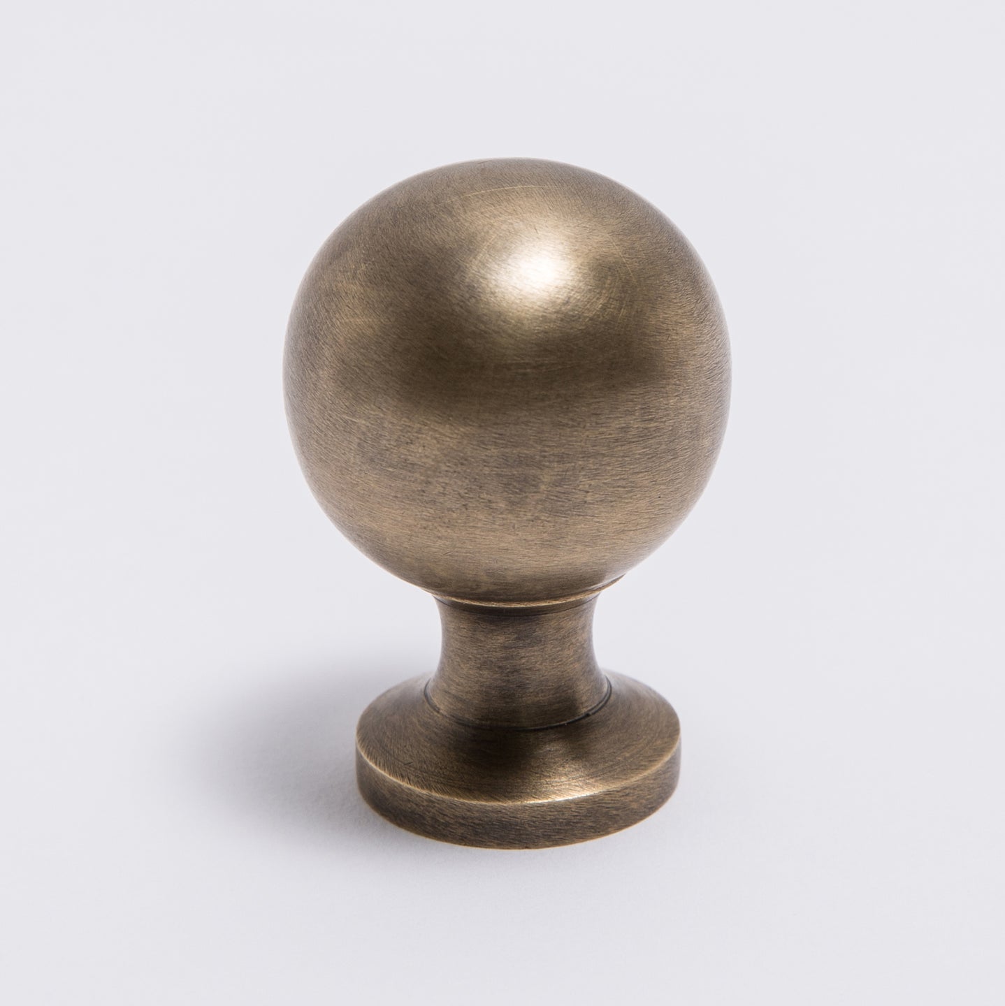 Surrey Knob - Acid Washed Brass By Hepburn