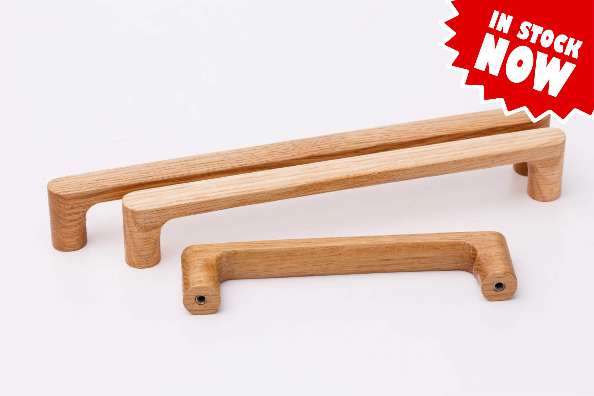 OK.1 D Handle - Oak - Ookami.Studio