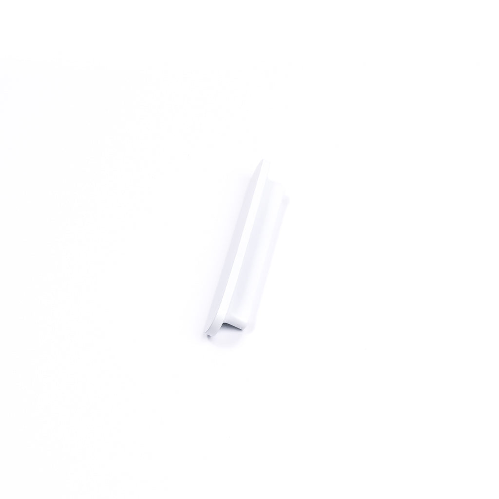 White Oval Profile Cabinet Pull - Imogen - Manovella