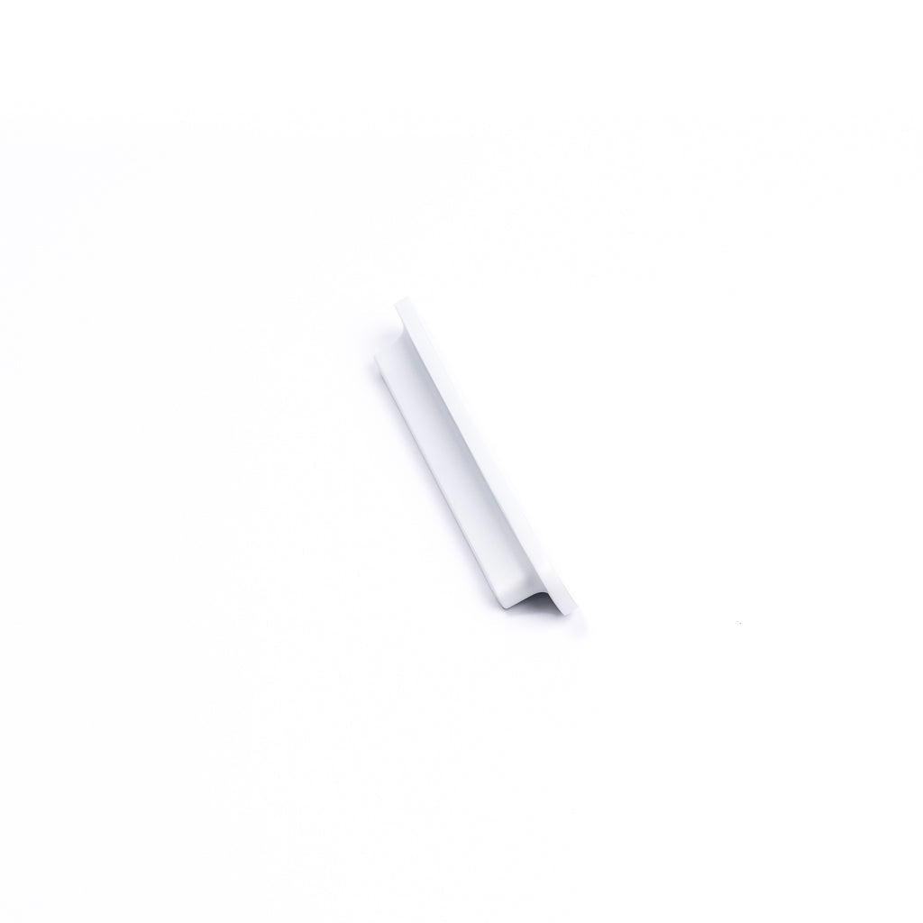 White Oval Profile Cabinet Pull - Imogen - Manovella