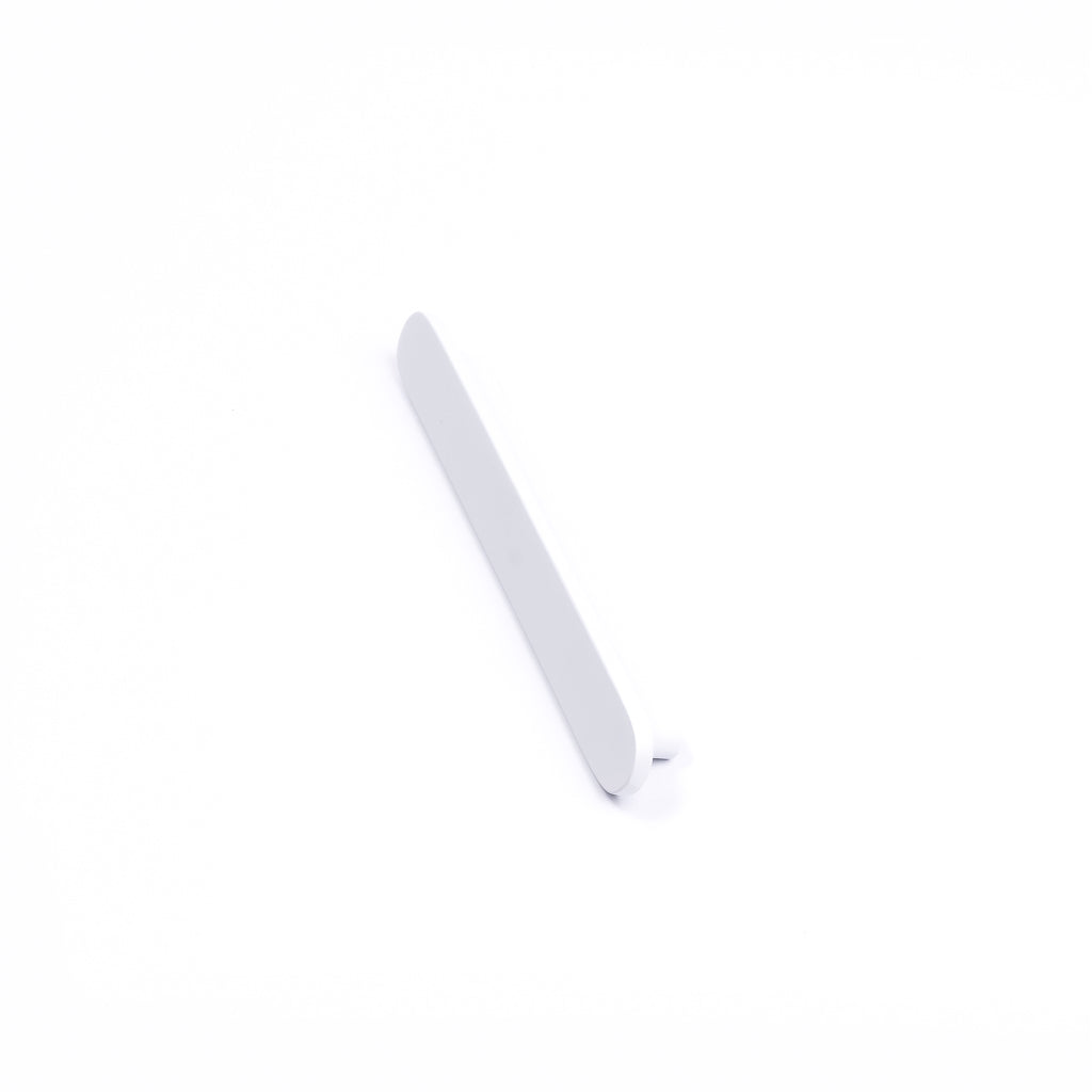 White Oval Profile Cabinet Pull - Imogen - Manovella