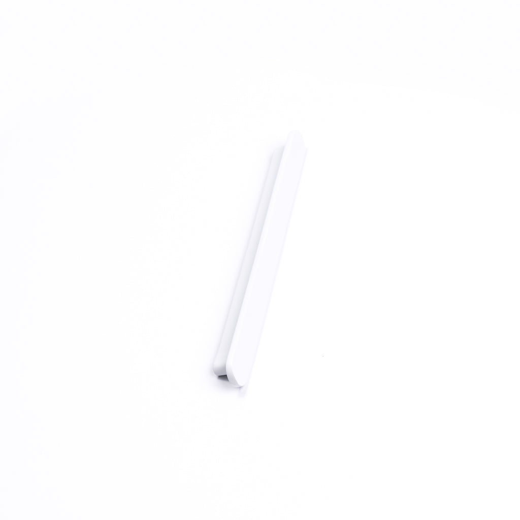 White Oval Profile Cabinet Pull - Imogen - Manovella