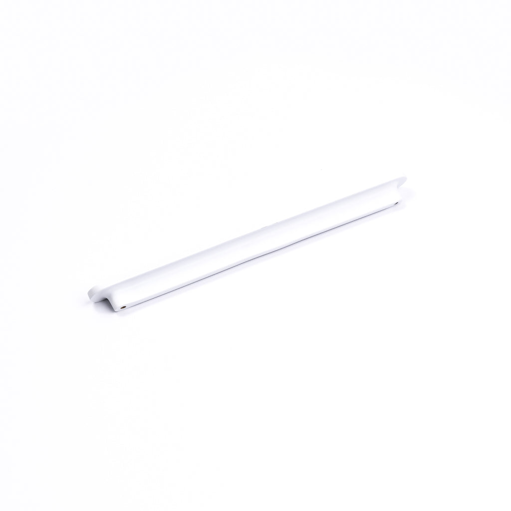 White Oval Profile Cabinet Pull - Imogen - Manovella