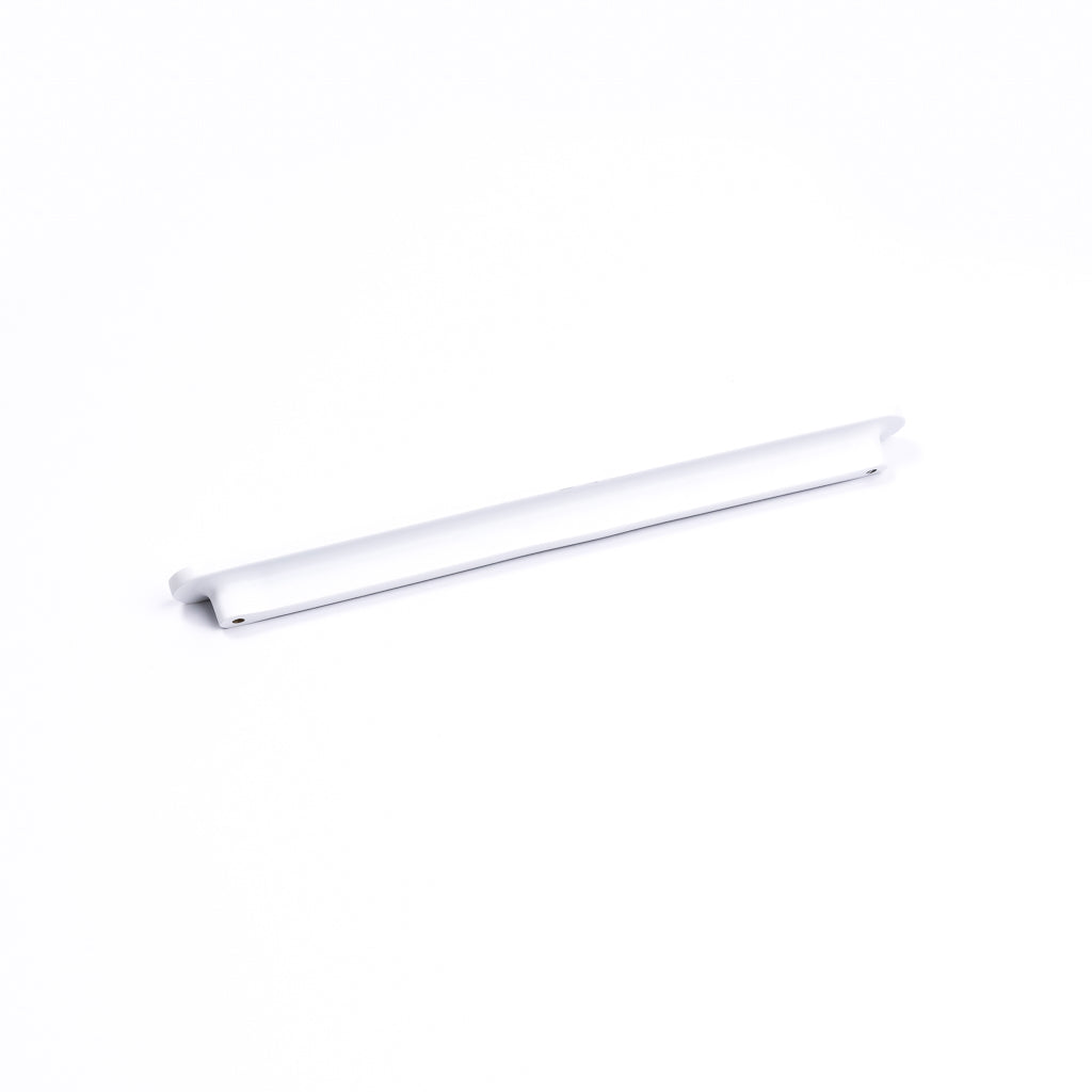 White Oval Profile Cabinet Pull - Imogen - Manovella