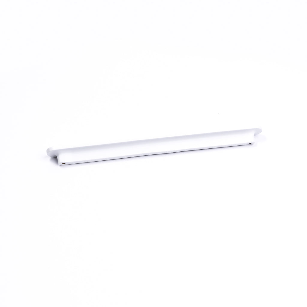 White Oval Profile Cabinet Pull - Imogen - Manovella