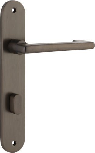 Baltimore Return Lever - Oval Backplate DDA - Entry - Point - 10852P85 - Iver