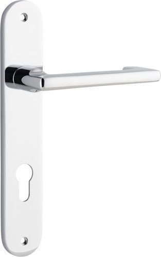 Baltimore Return Lever - Oval Backplate DDA - Entry - Point - 11852E85 - Iver
