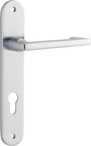 Baltimore Return Lever - Oval Backplate DDA - Entry - Point - 12352E85 - Iver