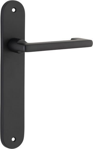 Baltimore Return Lever - Oval Backplate DDA - Entry - Point - 12852 - Iver