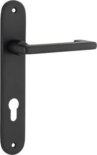 Baltimore Return Lever - Oval Backplate DDA - Entry - Point - 12852E85 - Iver