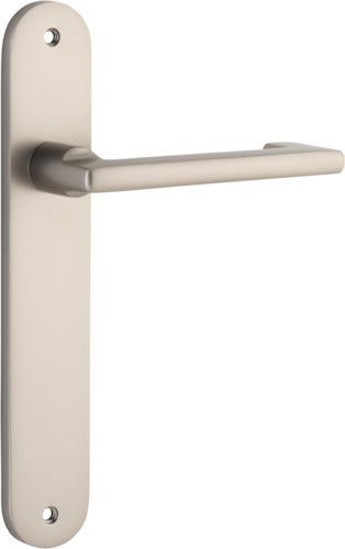 Baltimore Return Lever - Oval Backplate DDA - Entry - Point - 14852 - Iver