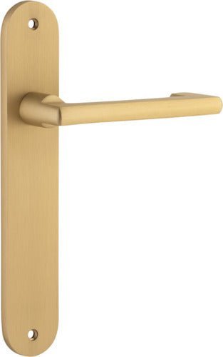 Baltimore Return Lever - Oval Backplate DDA - Entry - Point - 15352 - Iver
