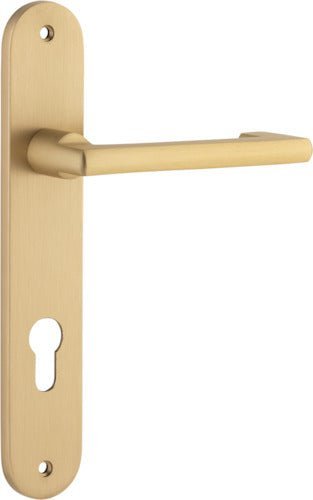 Baltimore Return Lever - Oval Backplate DDA - Entry - Point - 15352E85 - Iver