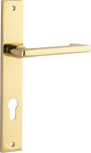 Baltimore Return Lever - Rectangular Backplate DDA - Entry - Point - 10348E85 - Iver