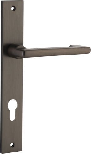 Baltimore Return Lever - Rectangular Backplate DDA - Entry - Point - 10848E85 - Iver