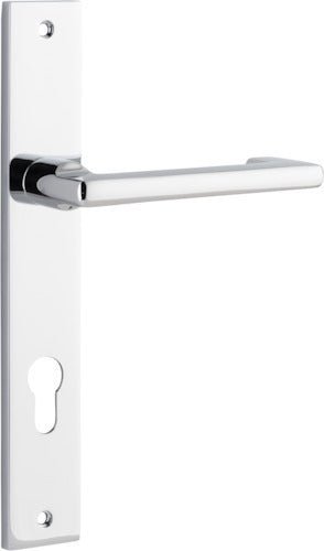 Baltimore Return Lever - Rectangular Backplate DDA - Entry - Point - 11848E85 - Iver