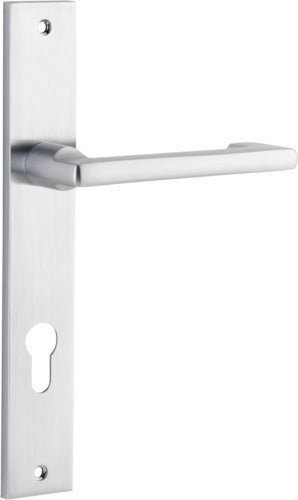 Baltimore Return Lever - Rectangular Backplate DDA - Entry - Point - 12348E85 - Iver