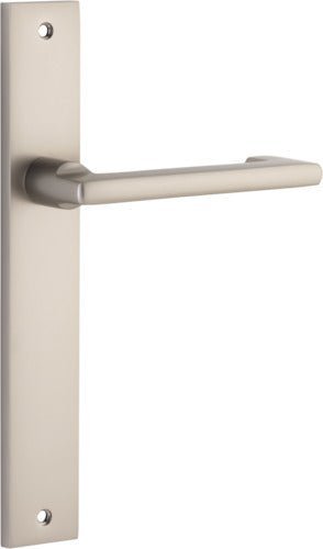 Baltimore Return Lever - Rectangular Backplate DDA - Entry - Point - 14848 - Iver