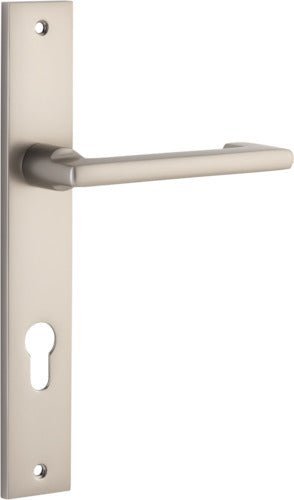 Baltimore Return Lever - Rectangular Backplate DDA - Entry - Point - 14848E85 - Iver
