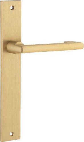 Baltimore Return Lever - Rectangular Backplate DDA - Entry - Point - 15348 - Iver