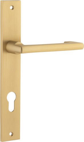 Baltimore Return Lever - Rectangular Backplate DDA - Entry - Point - 15348E85 - Iver