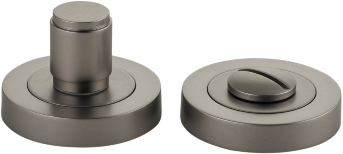 Berlin Privacy Turn - Round - Entry Point - Iver - Satin Nickel - 