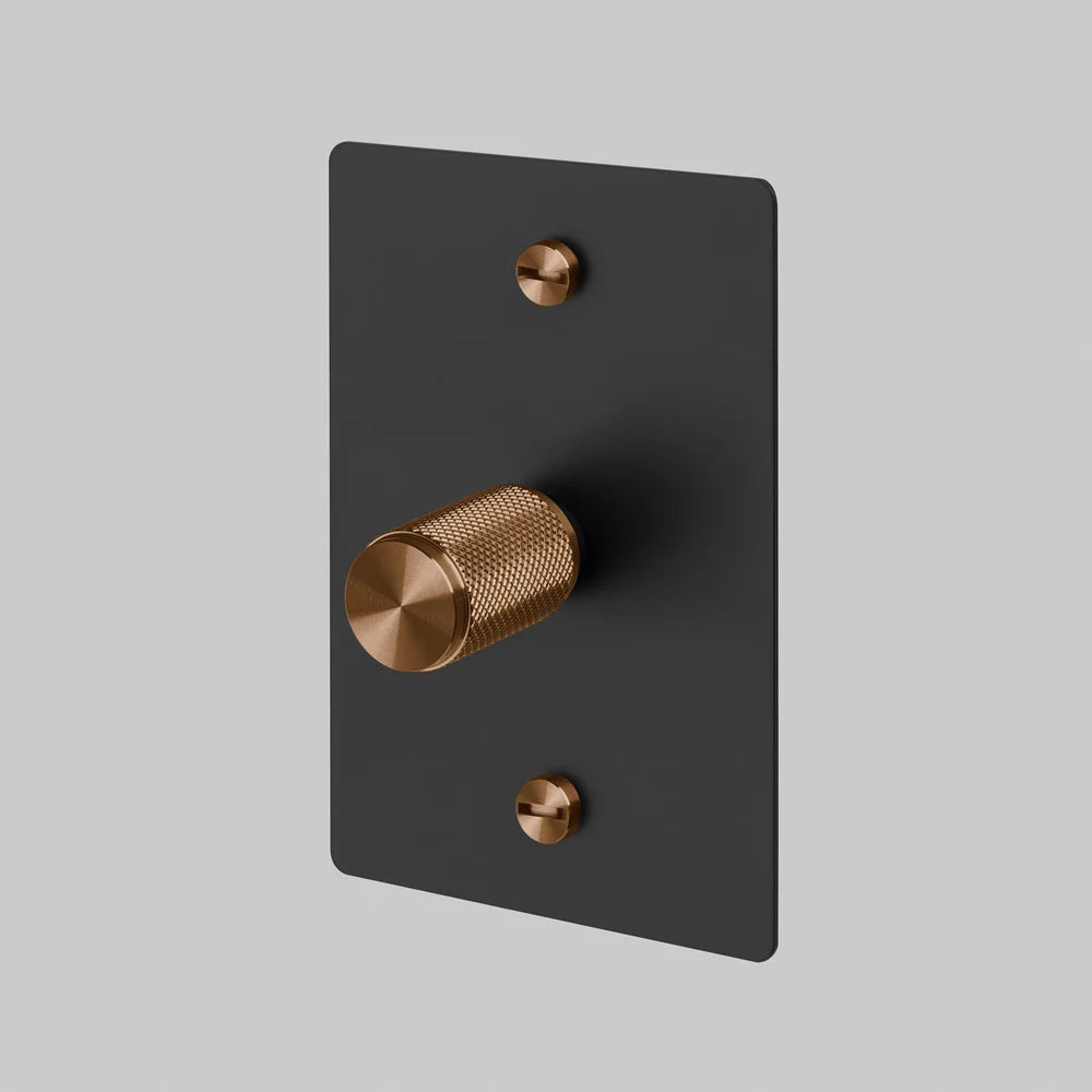 1G DIMMER / 2-WAY / 100W / VERTICAL / CROSS - Buster + Punch