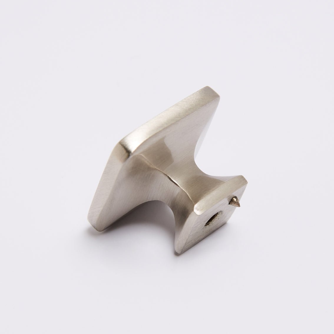 Bronte Knob - Satin Nickel By Hepburn - Entry - Point - BKSN - Hepburn Hardware