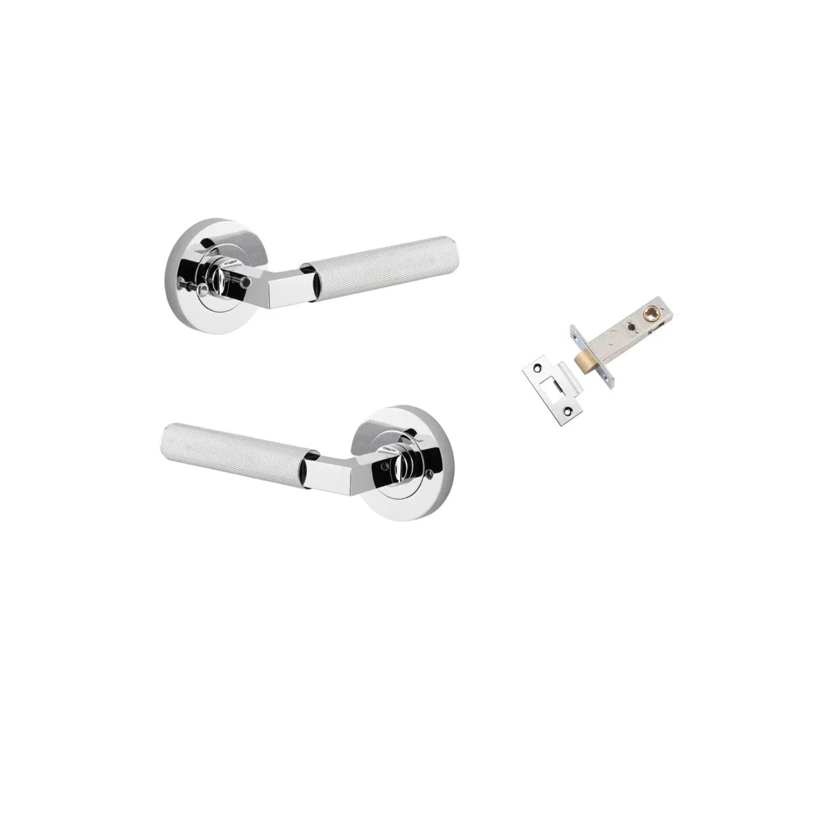 Brunswick Lever - Round Rose - Entry - Point - 0354KIBPRIV60 - Iver