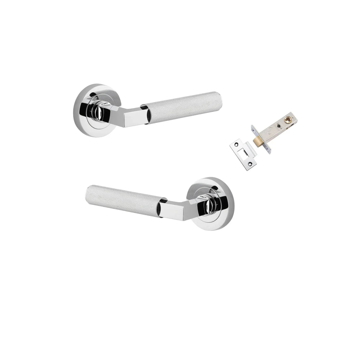 Brunswick Lever - Round Rose - Entry - Point - 0354KPASS60 - Iver