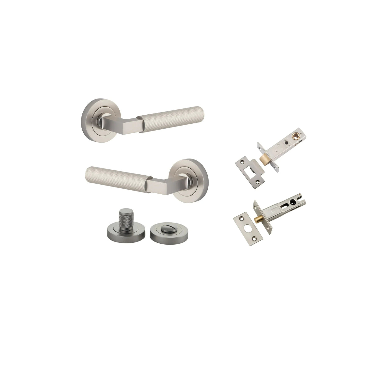 Brunswick Lever - Round Rose - Entry - Point - 0359KPRIV60 - Iver