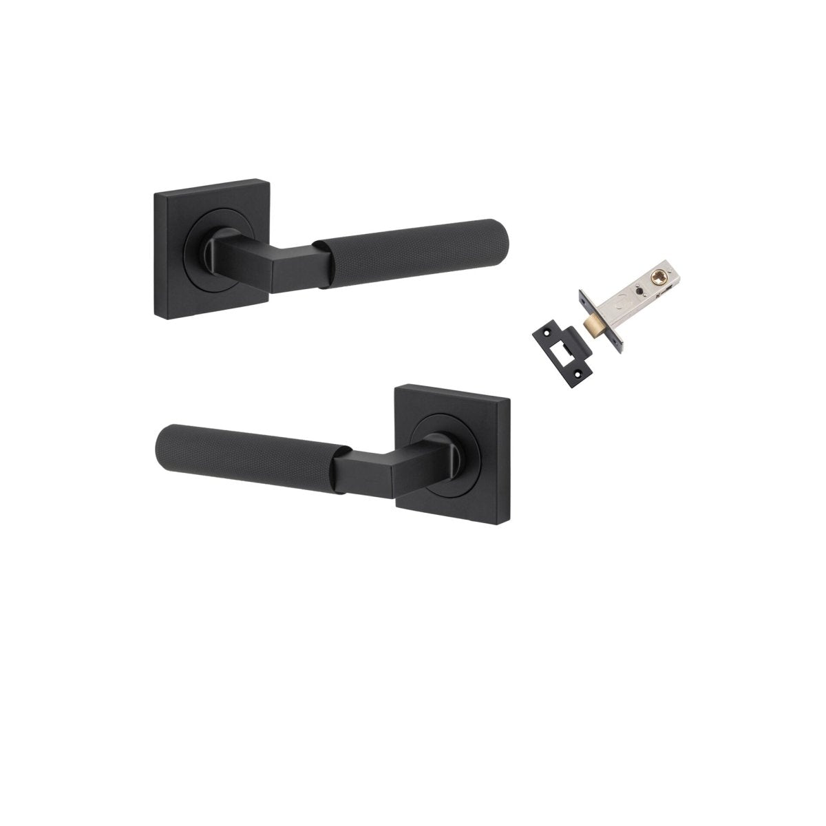Brunswick Lever - Square Rose - Entry - Point - 0423KPASS60 - Iver