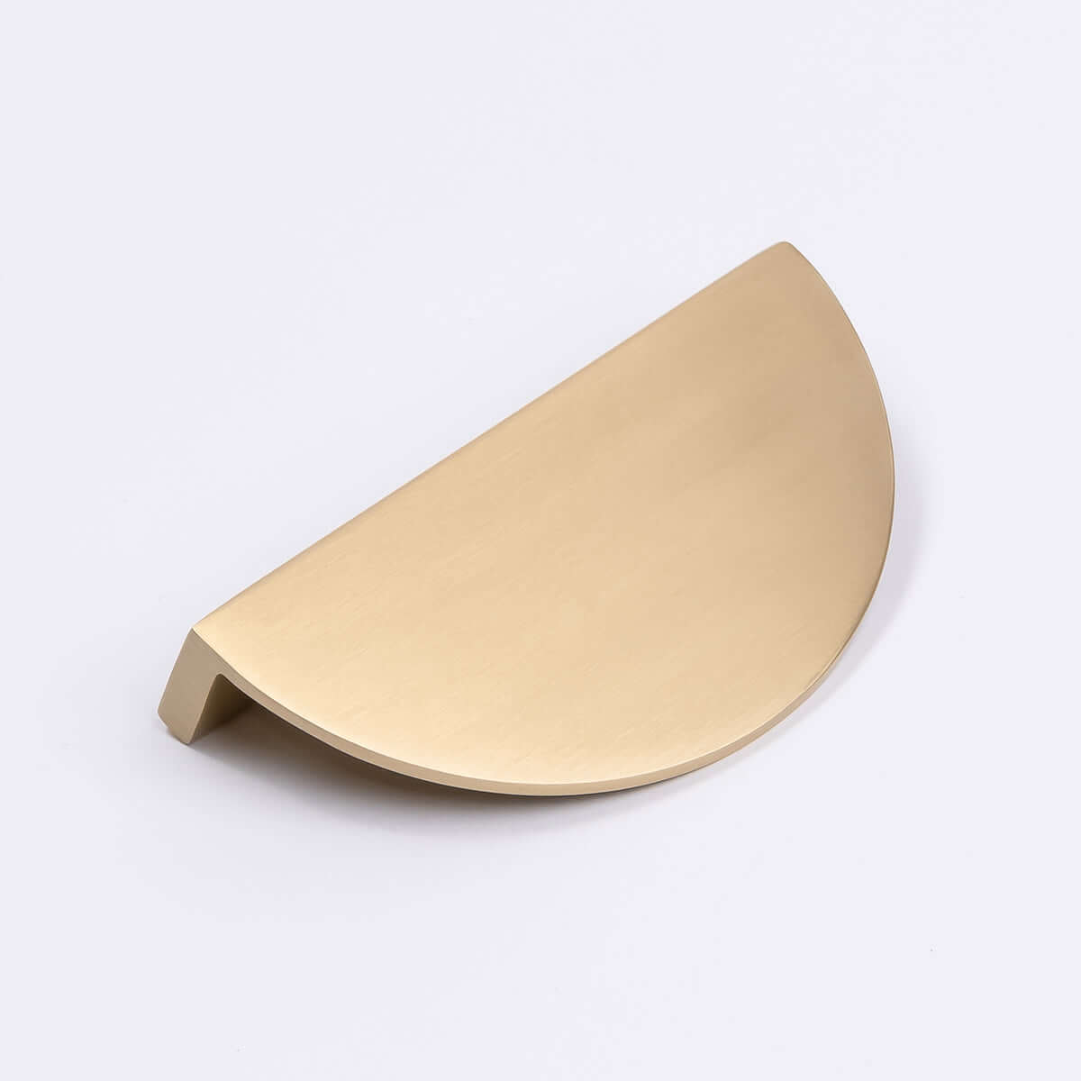 Brushed Brass Half Moon Cabinet Pull - Iris - Manovella - Entry - Point - CABIRI100BB - Manovella