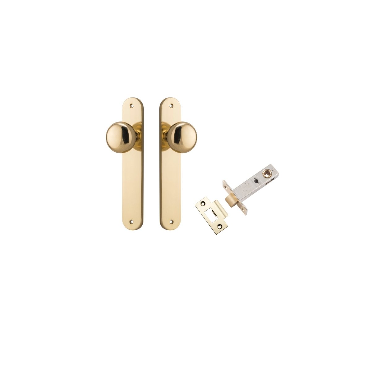 Cambridge Knob - Oval Backplate - Entry - Point - 10334KPASS60 - Iver