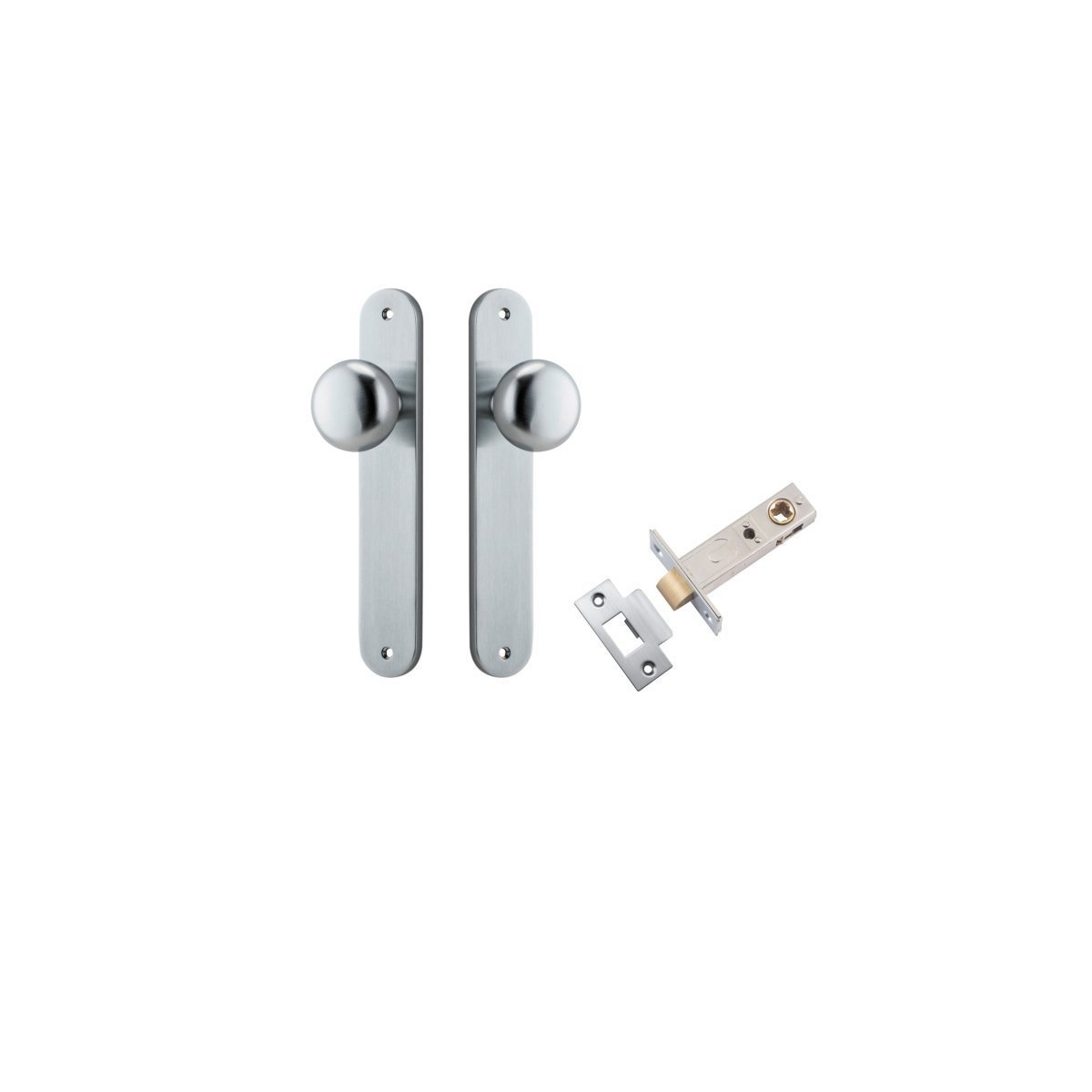Cambridge Knob - Oval Backplate - Entry - Point - 12334KPASS60 - Iver