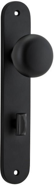 Cambridge Knob - Oval Backplate - Entry - Point - 12834P85 - Iver