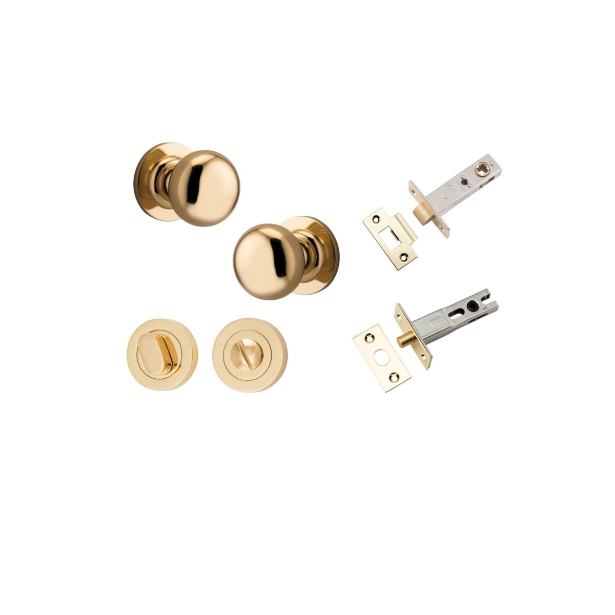 Cambridge Knob - Round Rose - Entry - Point - 0200KPRIV60 - Iver
