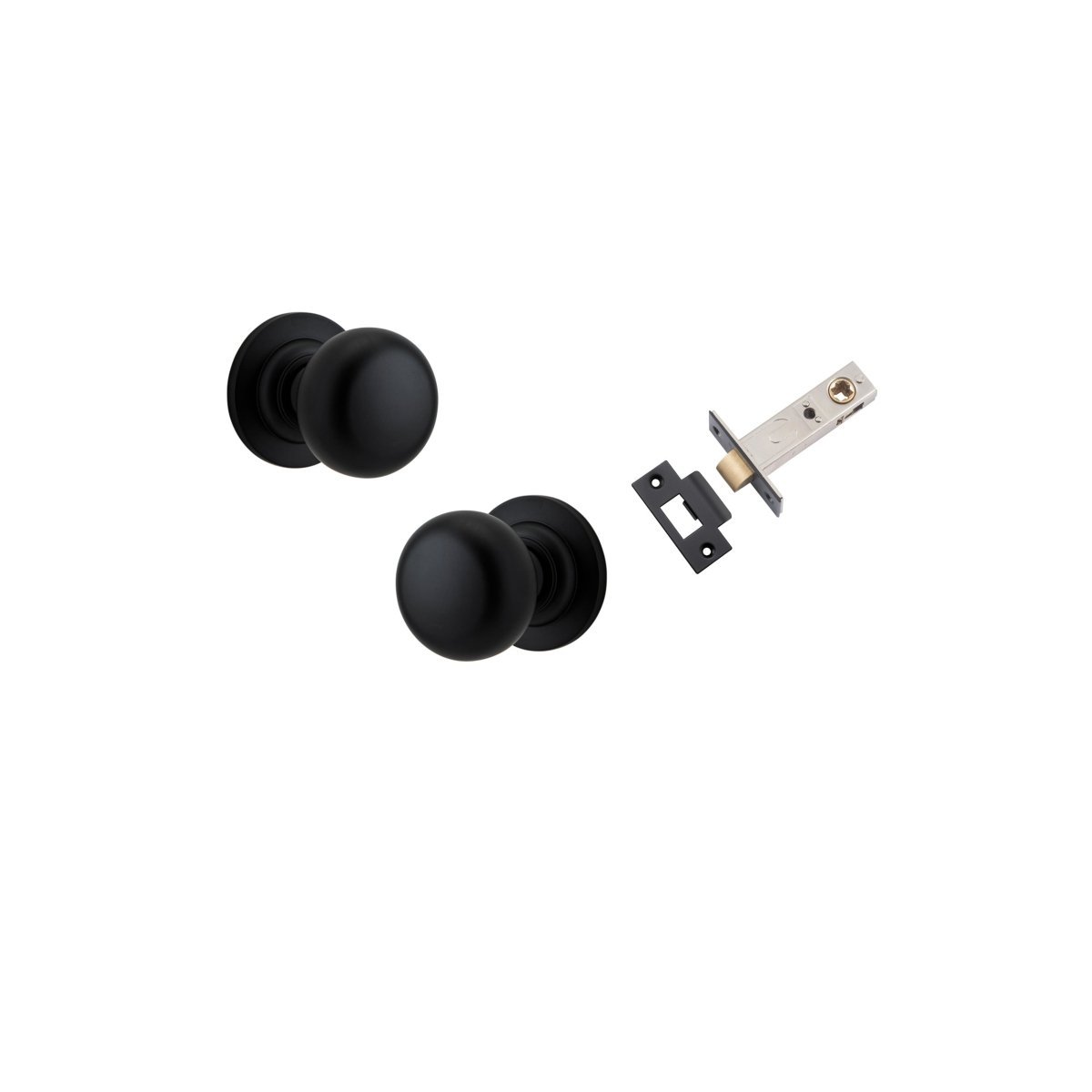 Cambridge Knob - Round Rose - Entry - Point - 0203KPASS60 - Iver