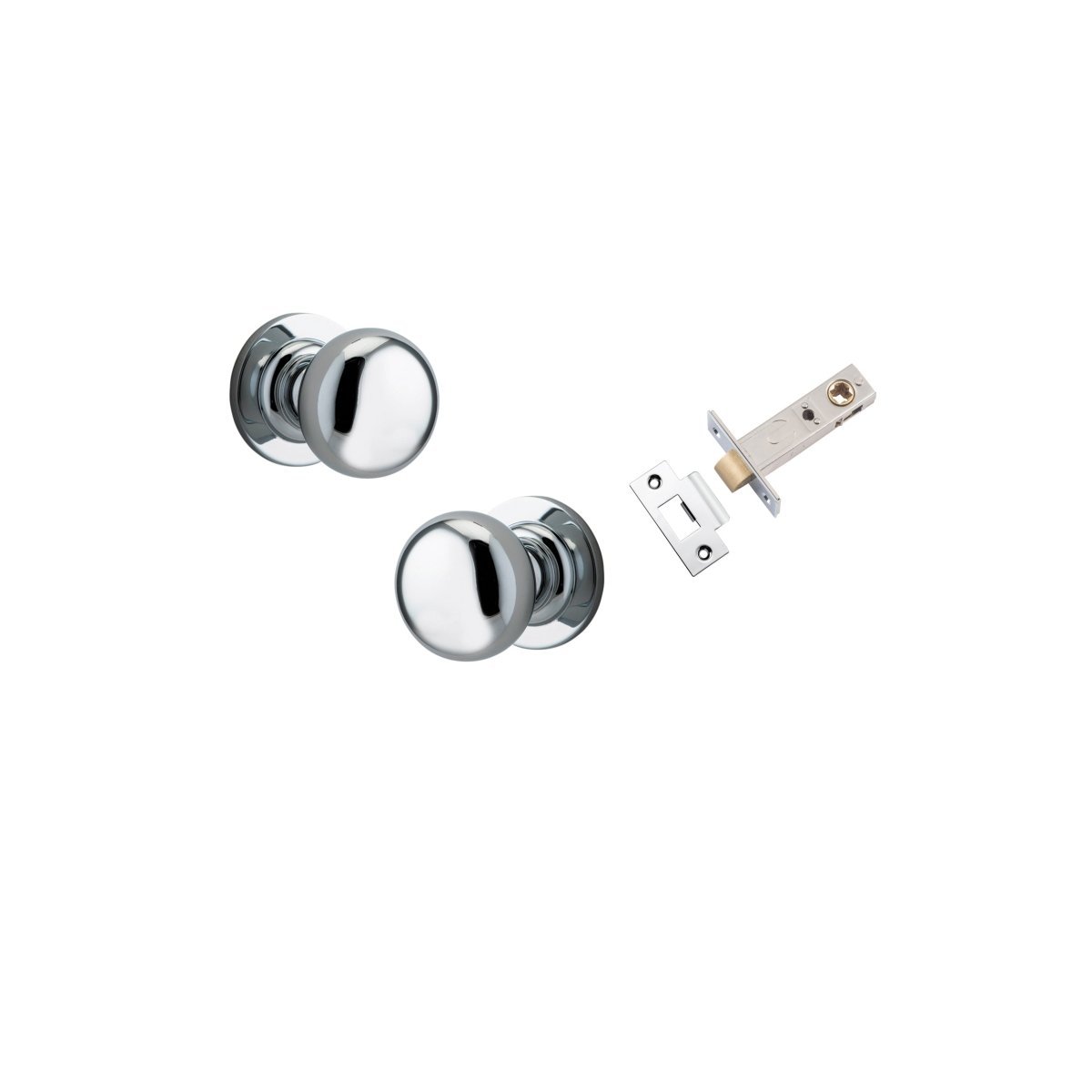 Cambridge Knob - Round Rose - Entry - Point - 0204KPASS60 - Iver