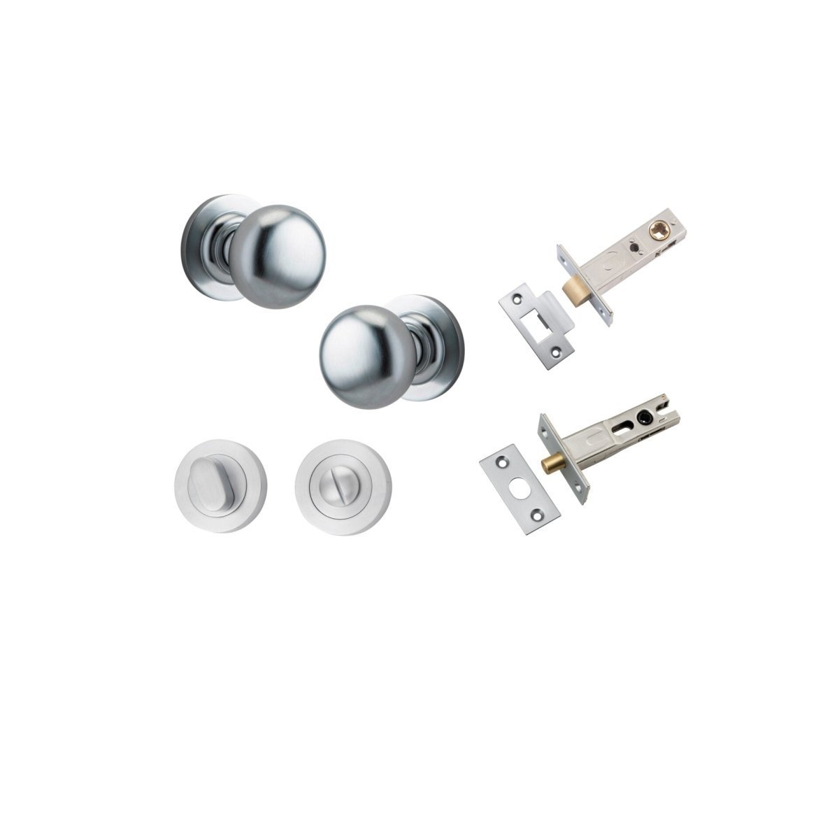 Cambridge Knob - Round Rose - Entry - Point - 0205KPRIV60 - Iver