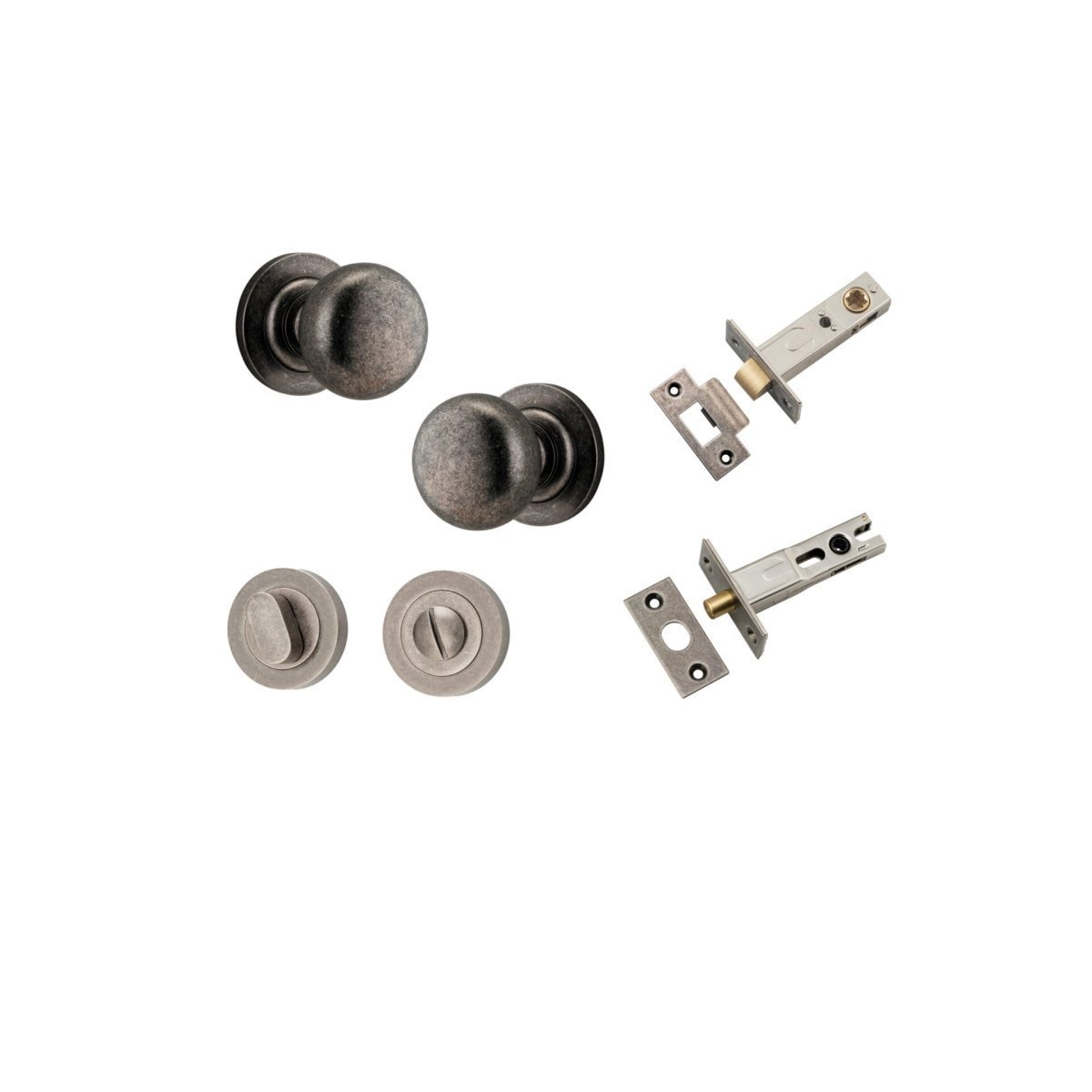 Cambridge Knob - Round Rose - Entry - Point - 0207KPRIV60 - Iver