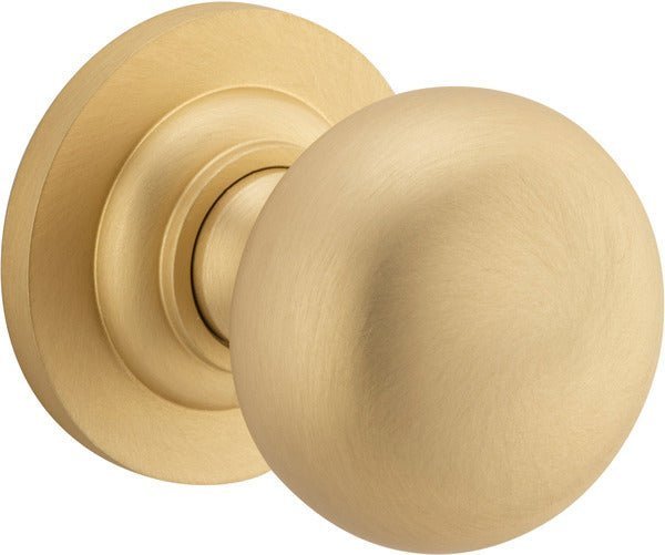 Cambridge Knob - Round Rose - Entry - Point - 0252 - Iver