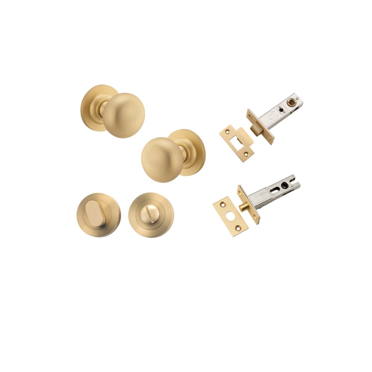 Cambridge Knob - Round Rose - Entry - Point - 0252KPRIV60 - Iver