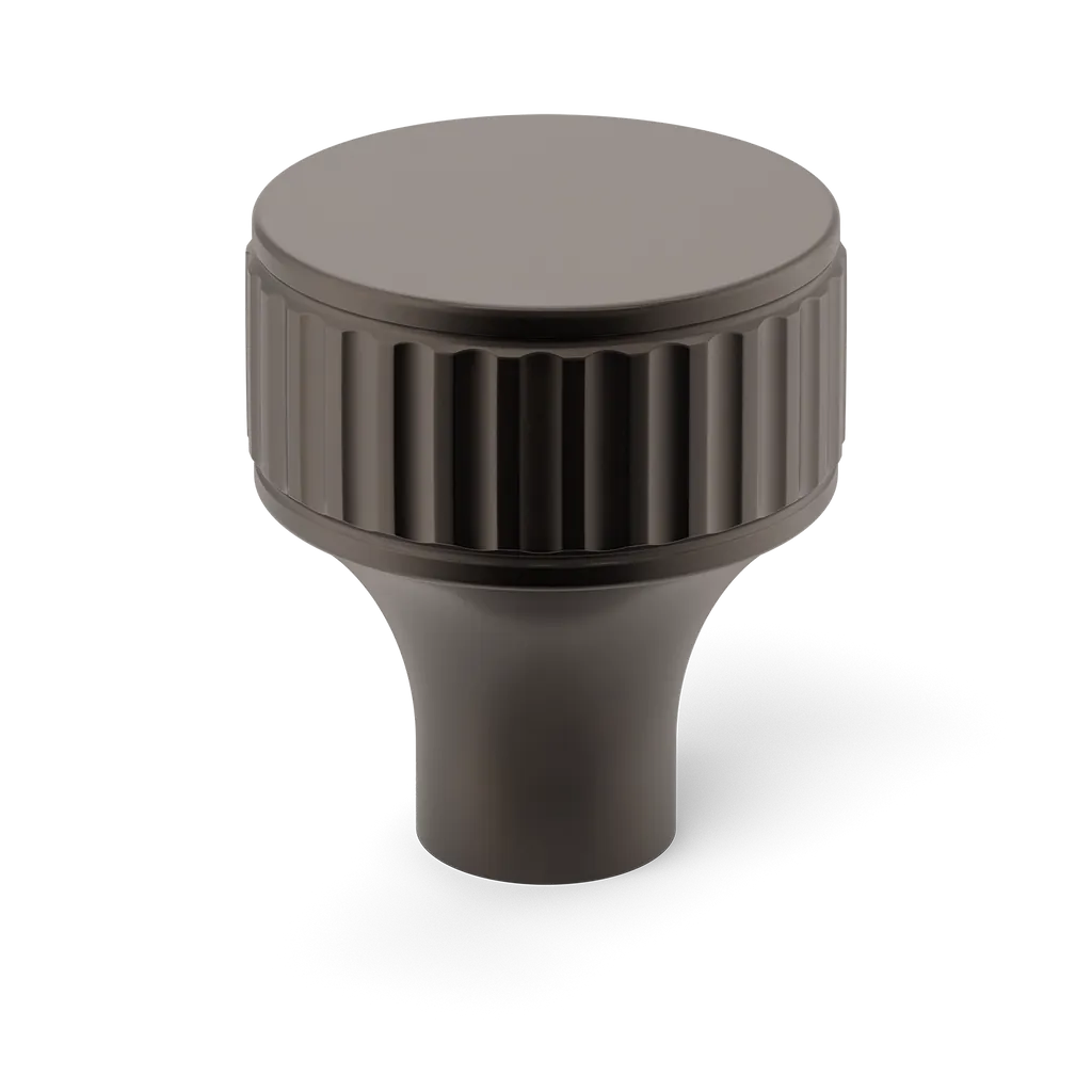 Barwick Ridged Cabinet Knob By Armac Martin