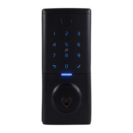Mode Smart Black Deadbolt - Gainsborough