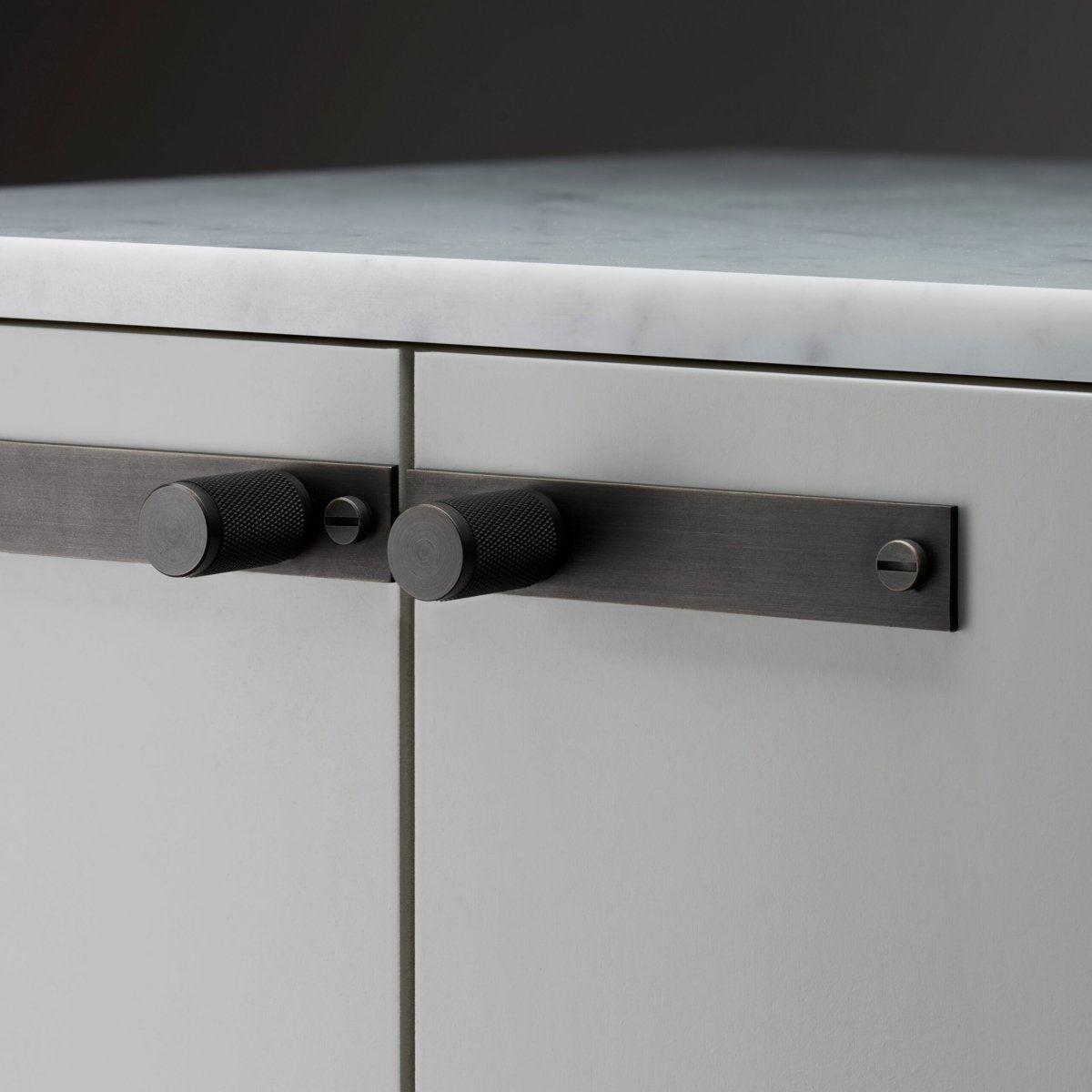 Furniture Knob | Plate | Cross | By Buster + Punch - Entry - Point - UK - KP - SM - A - Buster + Punch