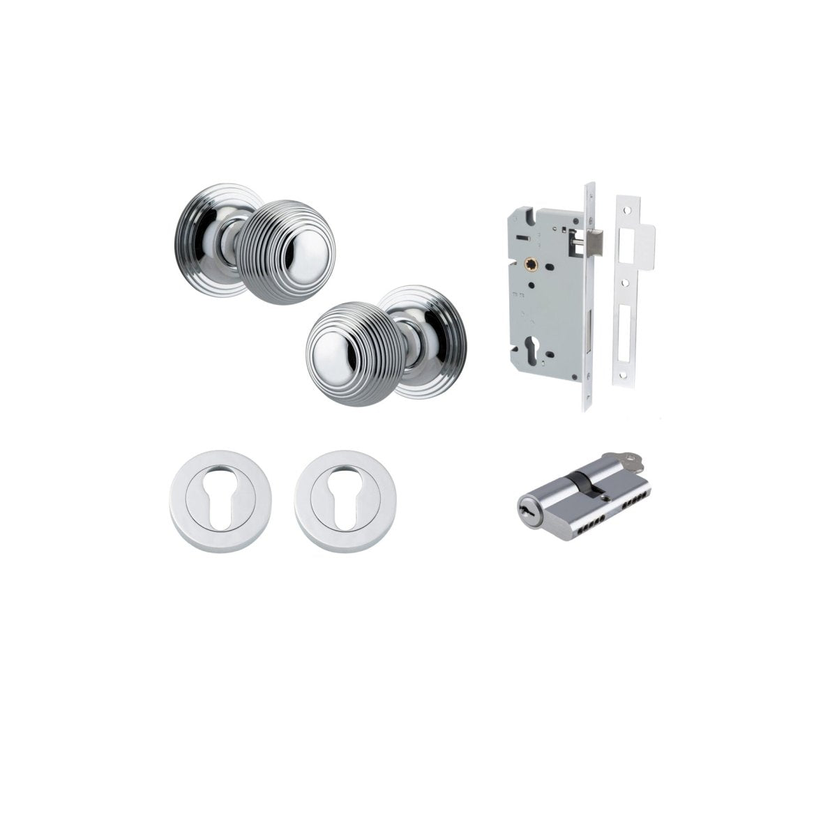 Guildford Knob - Round Rose - Entry - Point - 0224KENTR60KK - Iver