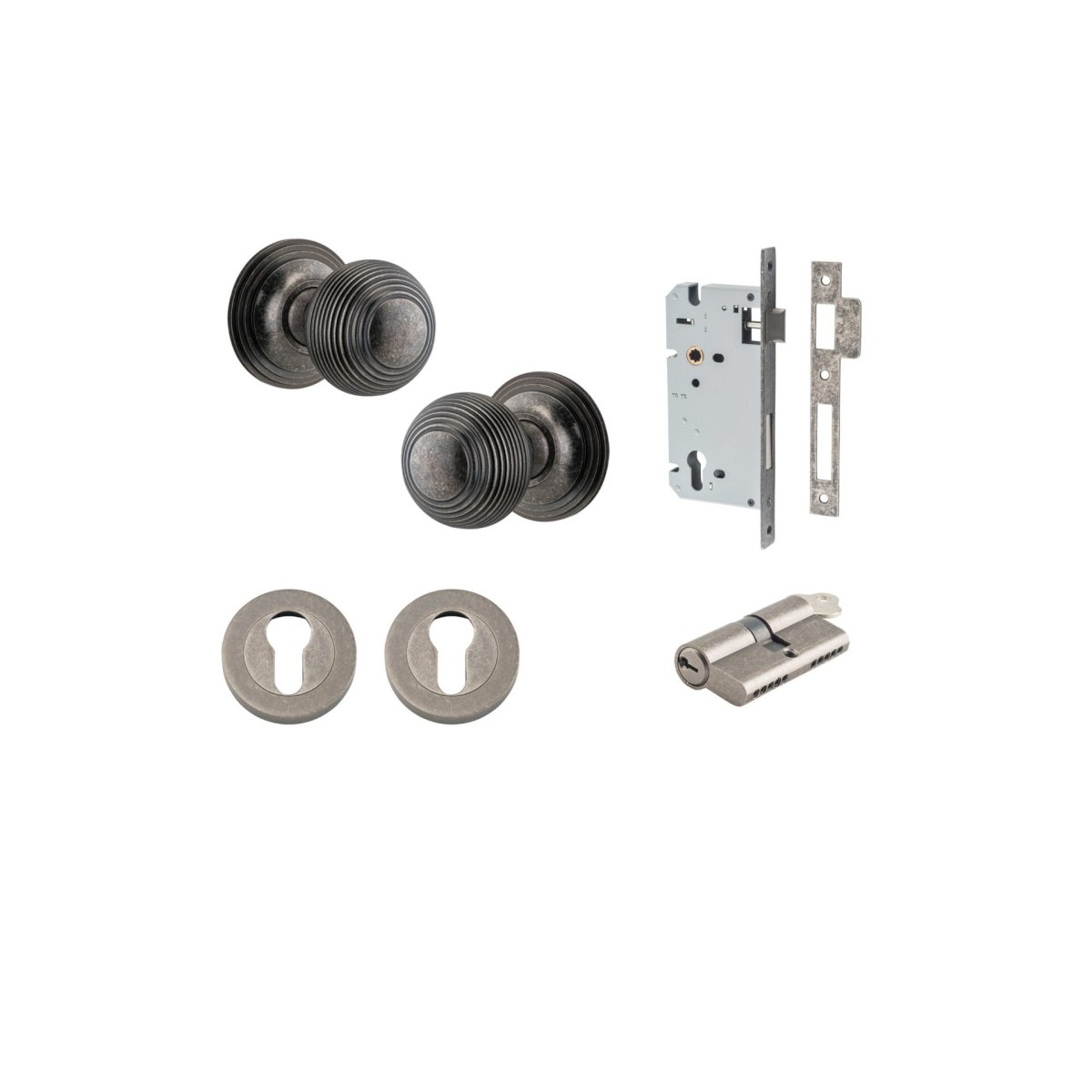 Guildford Knob - Round Rose - Entry - Point - 0227KENTR60KK - Iver