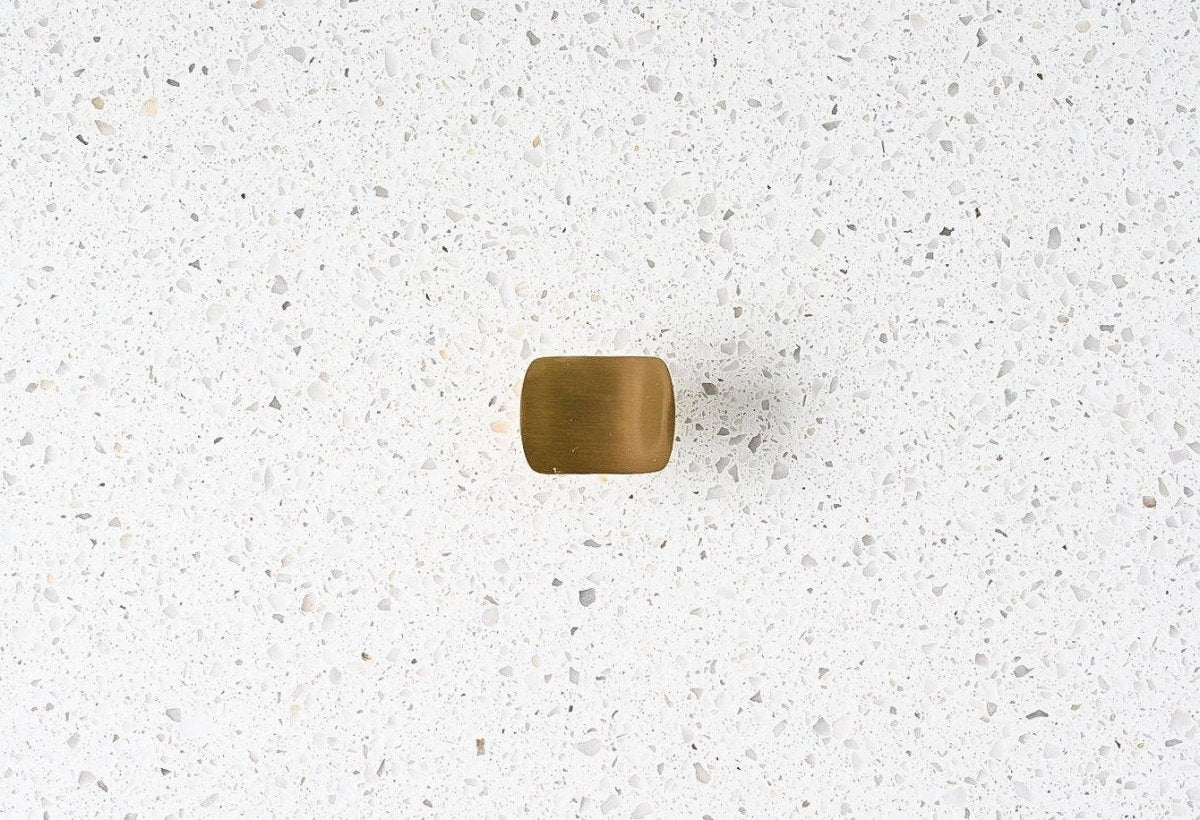 Harriet Brass Cabinetry Knob - Little Swagger - Entry - Point - Harriet - SB - Little Swagger
